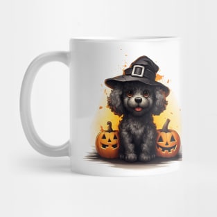 Halloween Poodle Dog #2 Mug